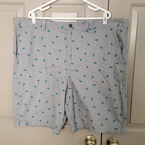 Magellan Mens Plus Size Fish Shorts 